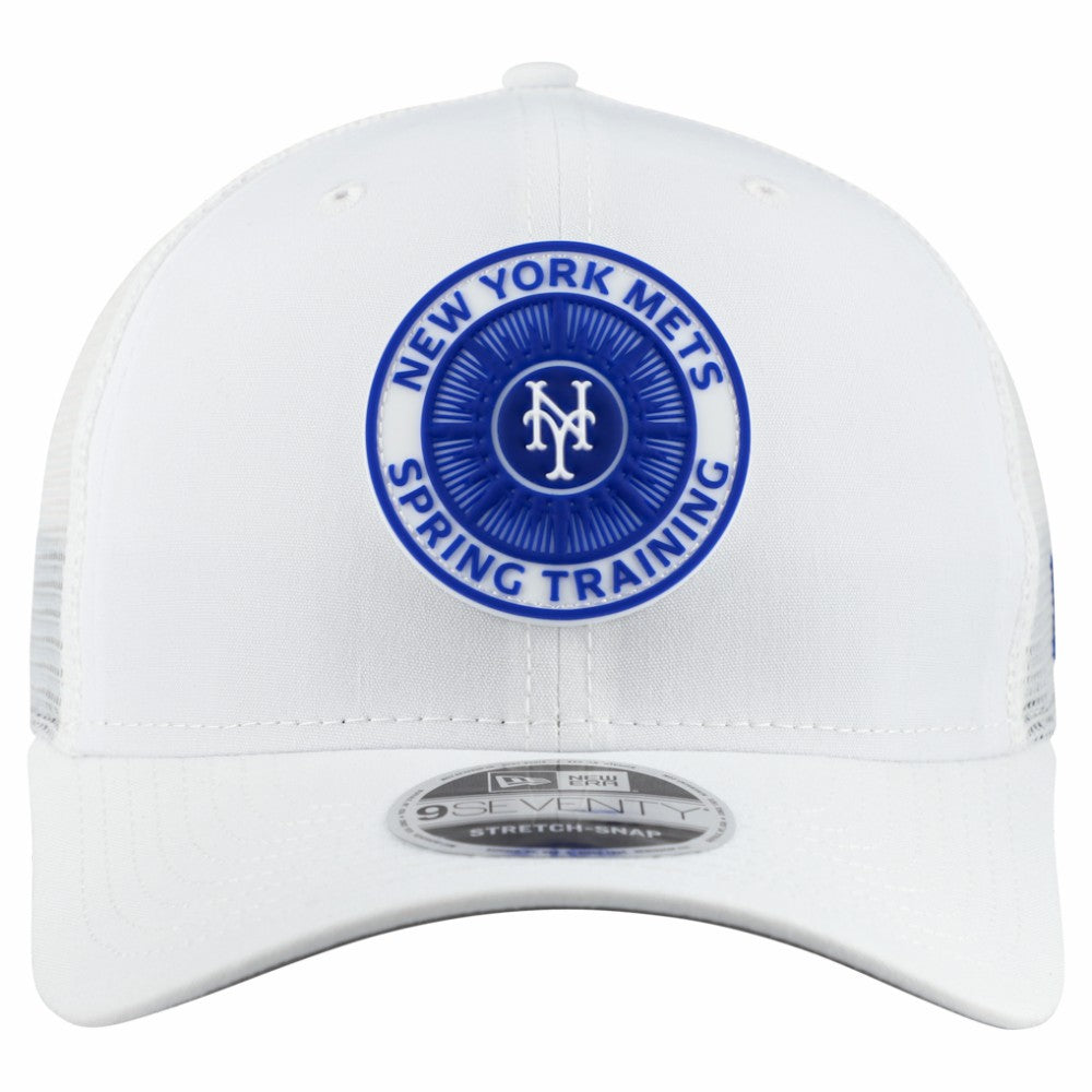 New York Mets 2026 Spring Training Fan Pack 9SEVENTY Adjustable Trucker Hat White