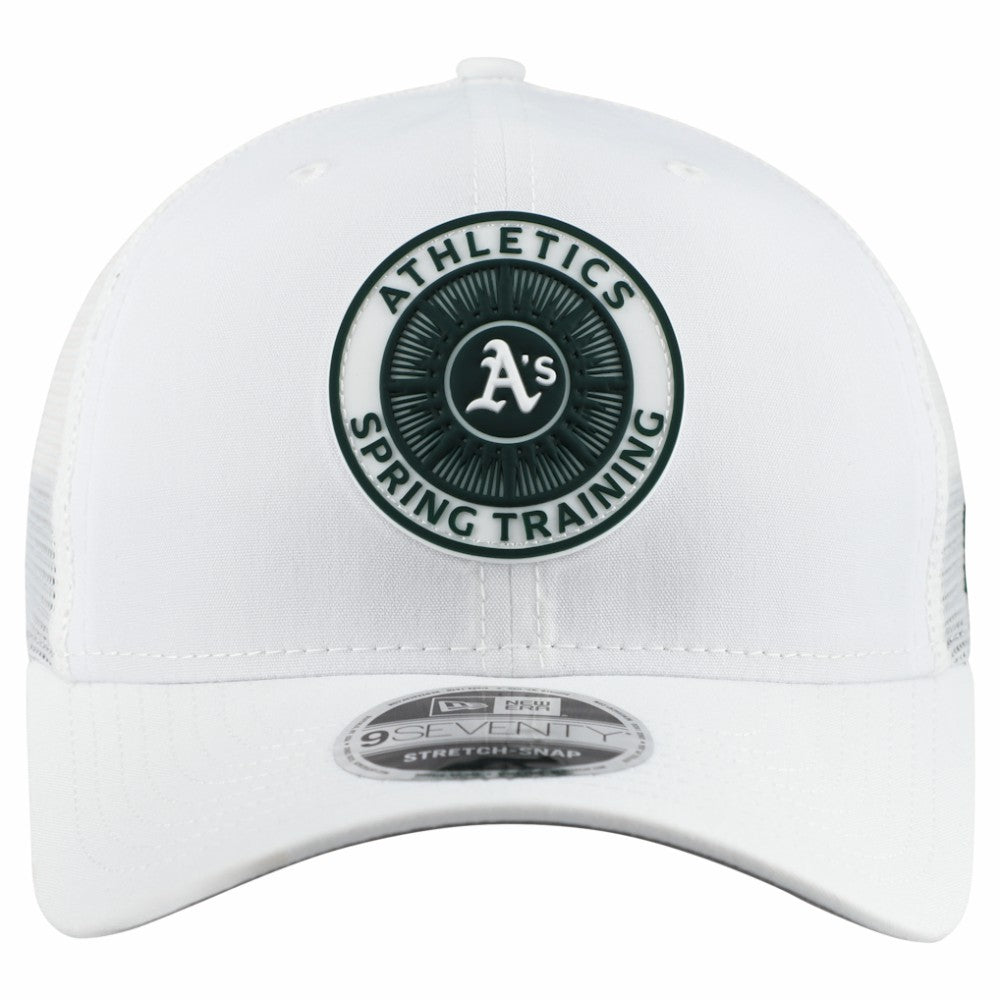 Athletics 2026 Spring Training Fan Pack 9SEVENTY Adjustable Trucker Hat White