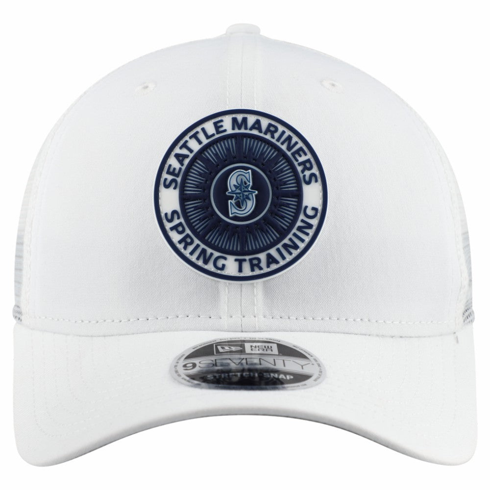Seattle Mariners 2026 Spring Training Fan Pack 9SEVENTY Adjustable Trucker Hat White