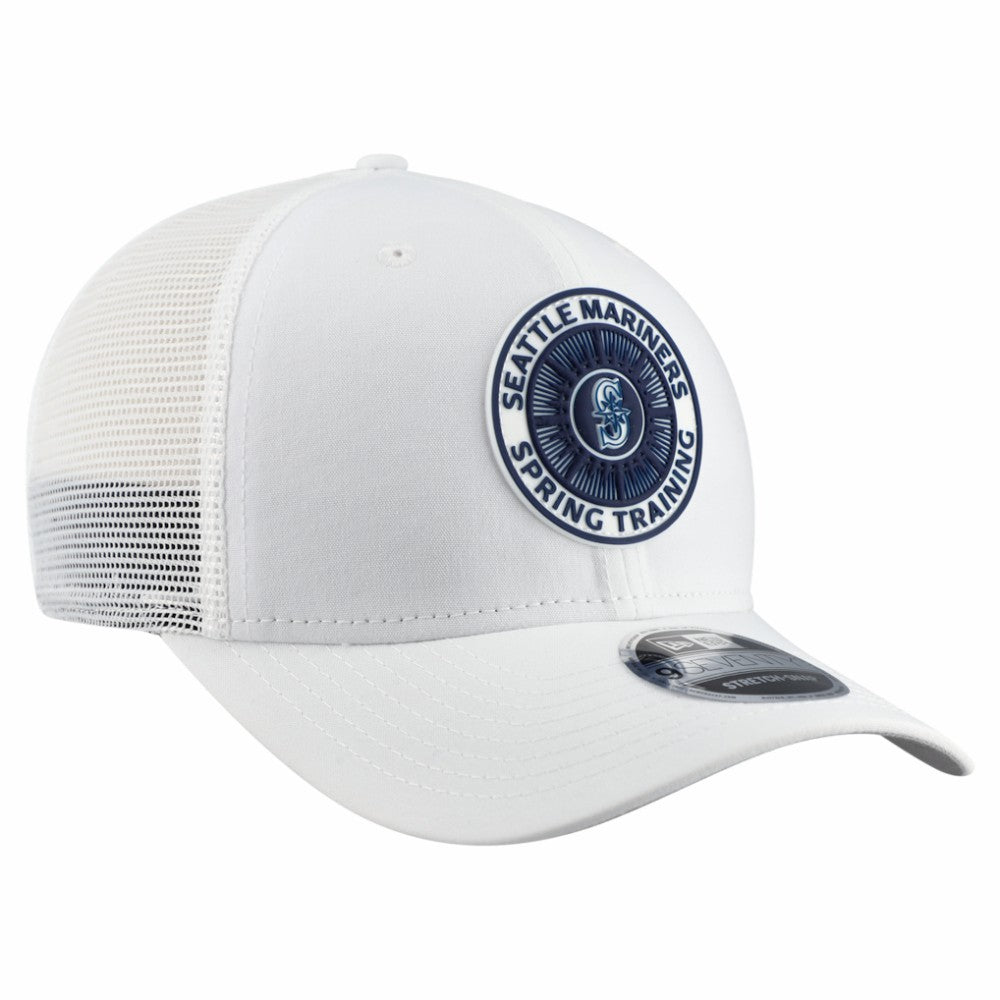 Seattle Mariners 2026 Spring Training Fan Pack 9SEVENTY Adjustable Trucker Hat White