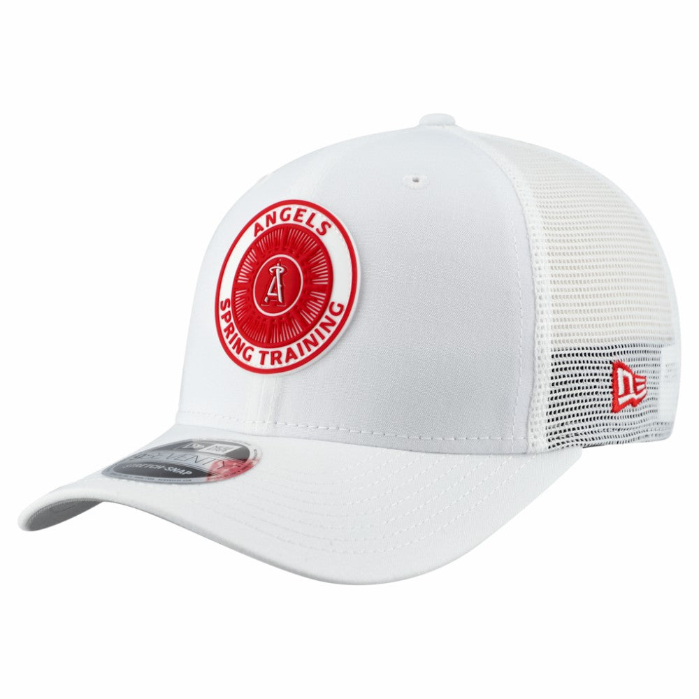 Los Angeles Angels 2026 Spring Training Fan Pack 9SEVENTY Adjustable Trucker Hat White