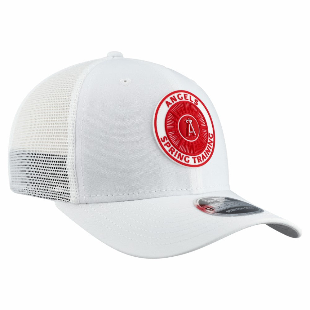 Los Angeles Angels 2026 Spring Training Fan Pack 9SEVENTY Adjustable Trucker Hat White