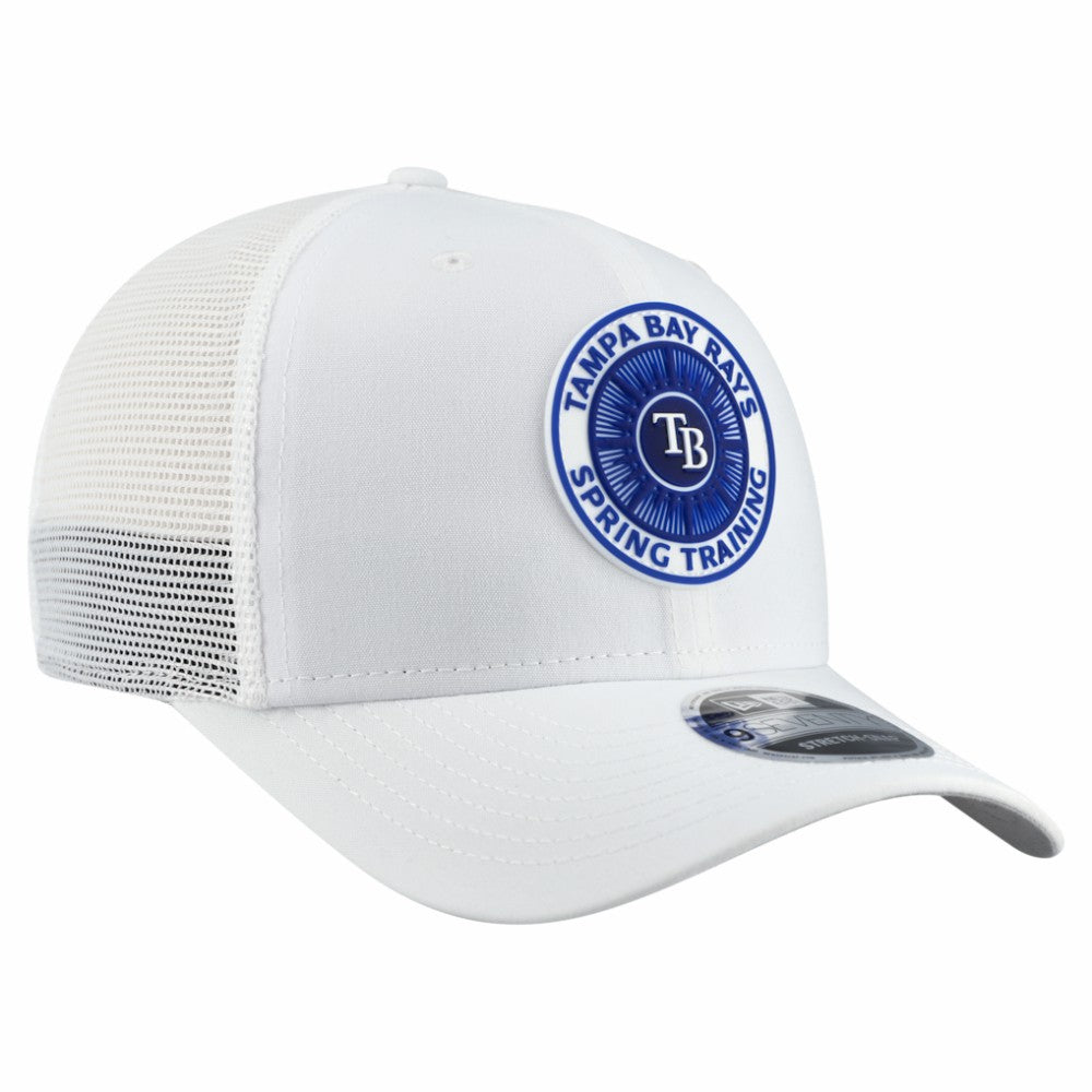 Tampa Bay Rays 2026 Spring Training Fan Pack 9SEVENTY Adjustable Trucker Hat White