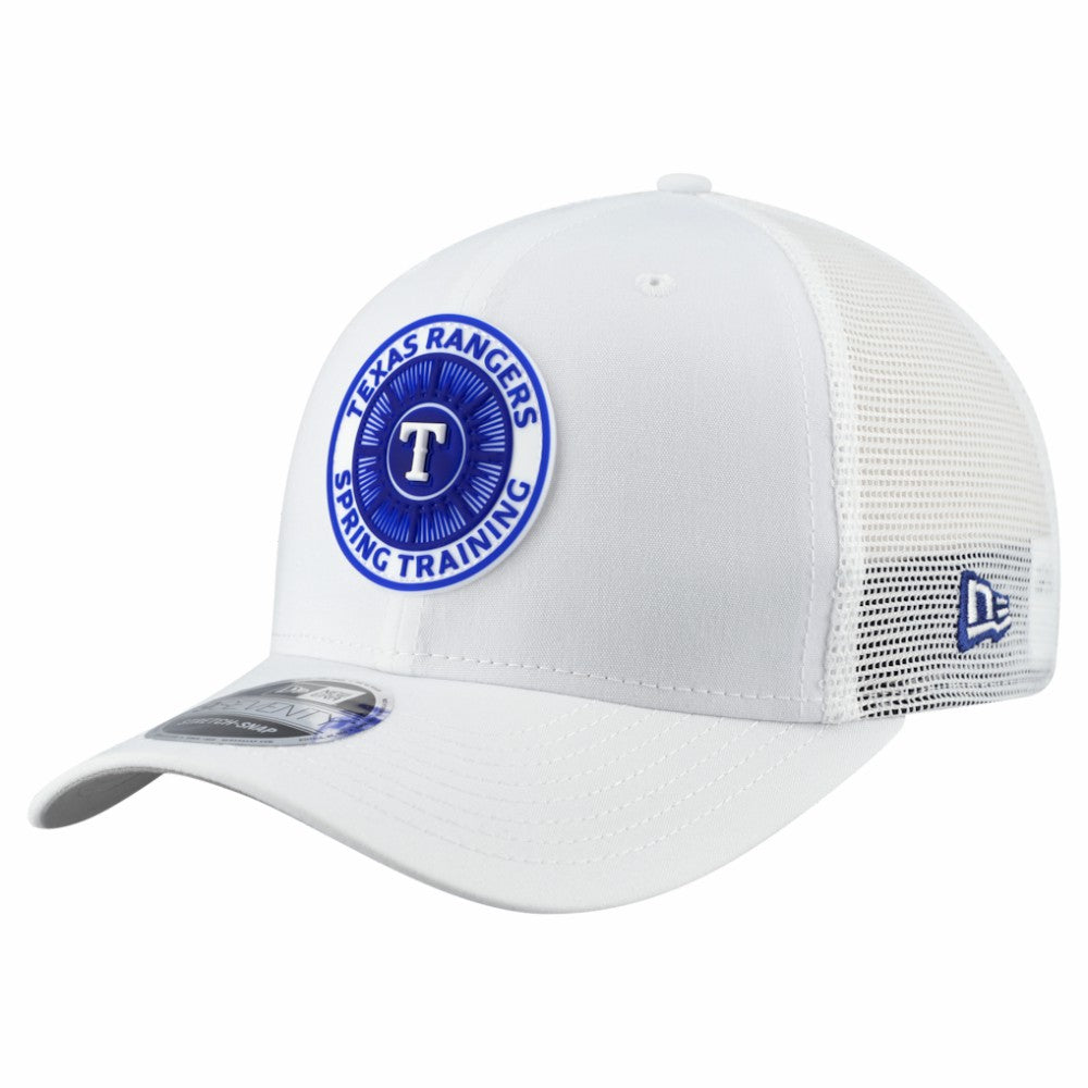 Texas Rangers 2026 Spring Training Fan Pack 9SEVENTY Adjustable Trucker Hat White