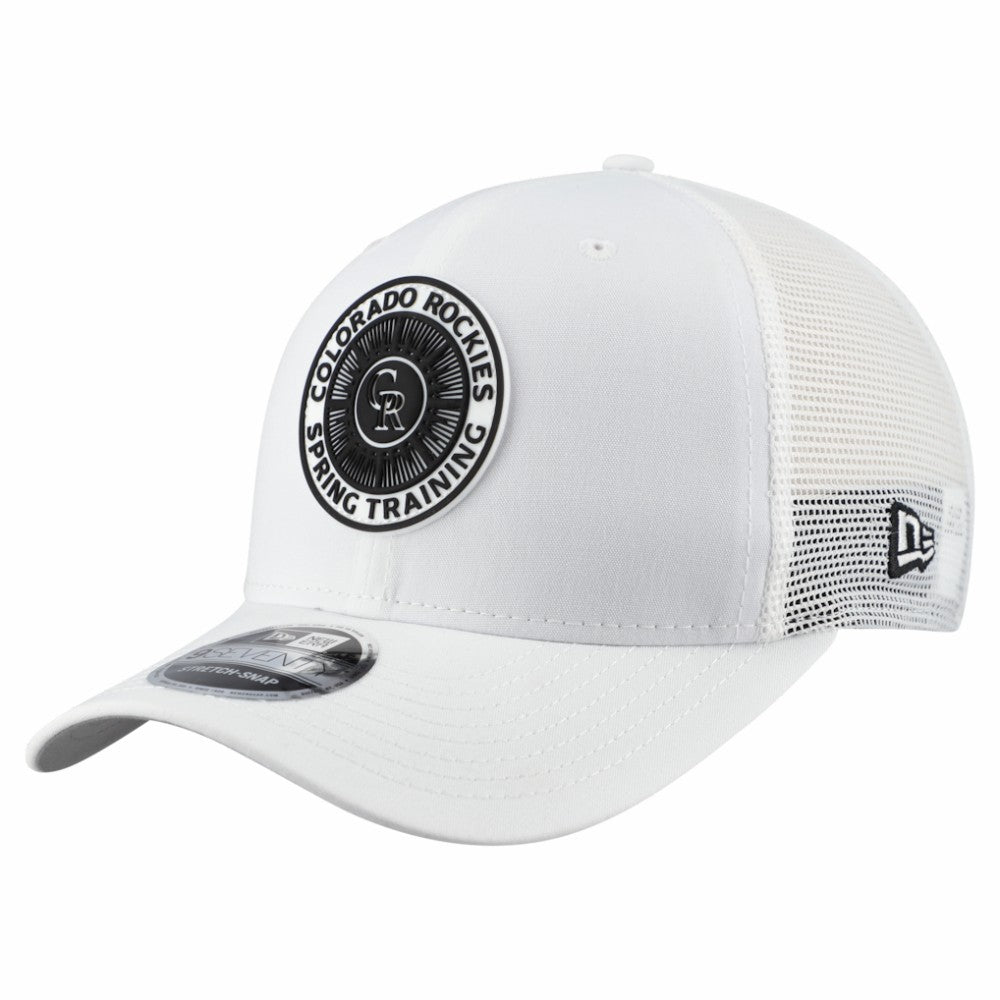 Colorado Rockies 2026 Spring Training Fan Pack 9SEVENTY Adjustable Trucker Hat White