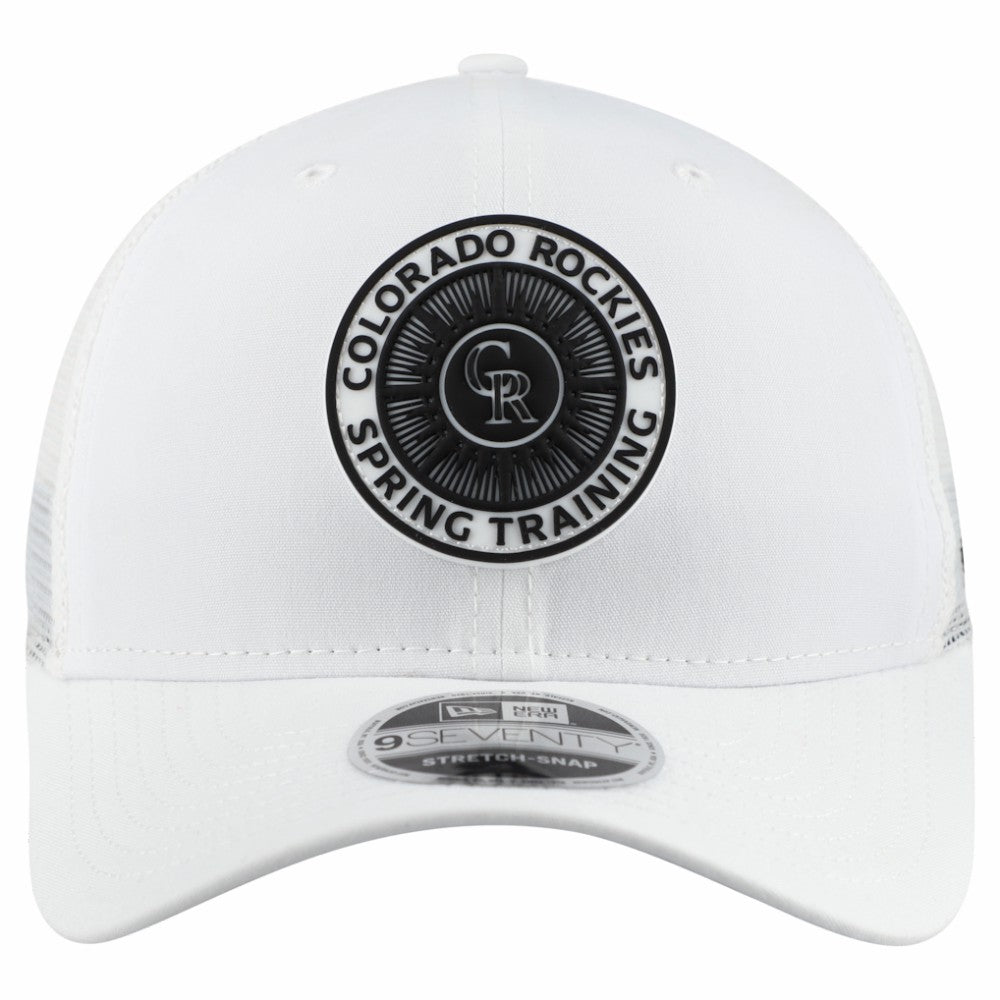 Colorado Rockies 2026 Spring Training Fan Pack 9SEVENTY Adjustable Trucker Hat White