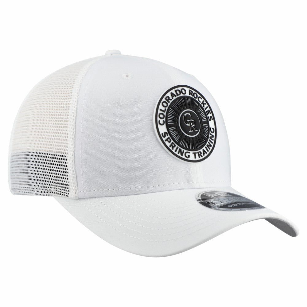 Colorado Rockies 2026 Spring Training Fan Pack 9SEVENTY Adjustable Trucker Hat White