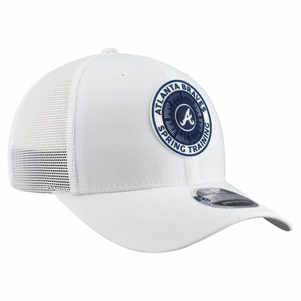 Atlanta Braves 2026 Spring Training Fan Pack 9SEVENTY Adjustable Trucker Hat White