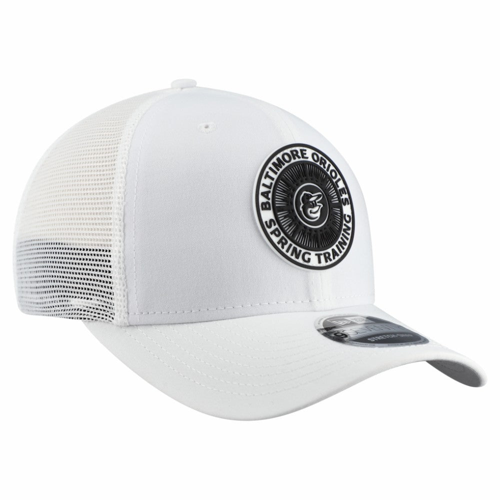 Baltimore Orioles 2026 Spring Training Fan Pack 9SEVENTY Adjustable Trucker Hat White