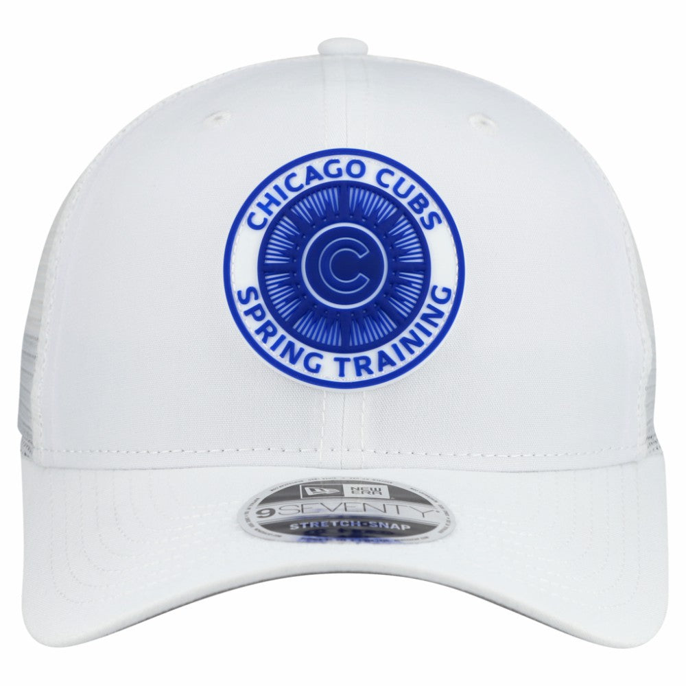 Chicago Cubs 2026 Spring Training Fan Pack 9SEVENTY Adjustable Trucker Hat White
