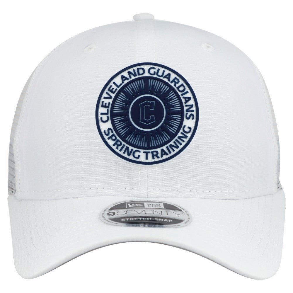 Cleveland Guardians 2026 Spring Training Fan Pack 9SEVENTY Adjustable Trucker Hat White