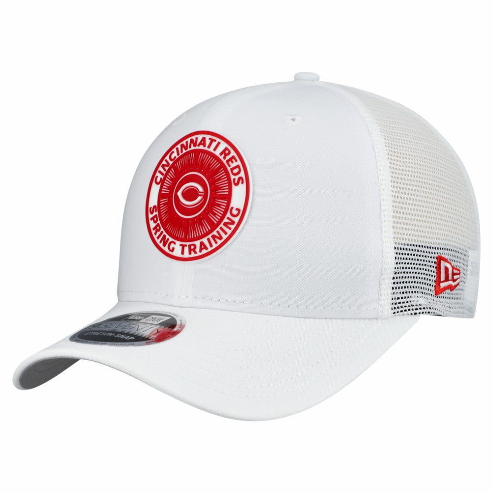 Cincinnati Reds 2026 Spring Training Fan Pack 9SEVENTY Adjustable Trucker Hat White