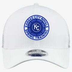 Kansas City Royals 2026 Spring Training Fan Pack 9SEVENTY Adjustable Trucker Hat White