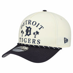 Detroit Tigers 2026 Spring Training Fan Pack Rope A-Frame 9FORTY Adjustable Hat Cream