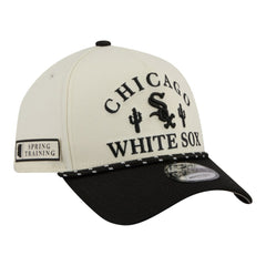 Chicago White Sox 2026 Spring Training Fan Pack Rope A-Frame 9FORTY Adjustable Hat Cream