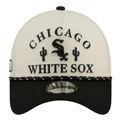 Chicago White Sox 2026 Spring Training Fan Pack Rope A-Frame 9FORTY Adjustable Hat Cream