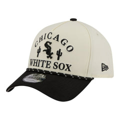 Chicago White Sox 2026 Spring Training Fan Pack Rope A-Frame 9FORTY Adjustable Hat Cream