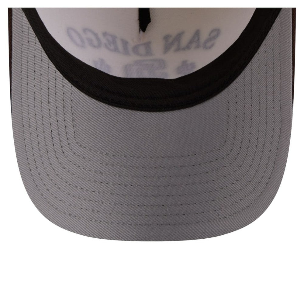San Diego Padres 2026 Spring Training Fan Pack Rope A-Frame 9FORTY Adjustable Hat Cream