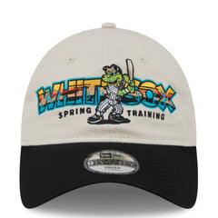 Chicago White Sox Youth 2026 Spring Training Fan Pack Batter 9TWENTY Adjustable Hat Stone/Black
