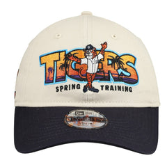 Detroit Tigers Youth 2026 Spring Training Fan Pack Batter 9TWENTY Adjustable Hat Stone/Navy