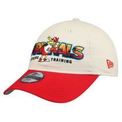 St. Louis Cardinals Youth 2026 Spring Training Fan Pack Batter 9TWENTY Adjustable Hat Stone/Red