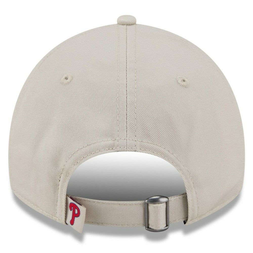 Philadelphia Phillies Youth 2026 Spring Training Fan Pack Batter 9TWENTY Adjustable Hat Stone/Red