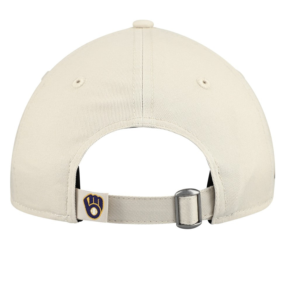 Milwaukee Brewers Youth 2026 Spring Training Fan Pack Batter 9TWENTY Adjustable Hat Stone/Navy