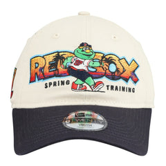 Boston Red Sox Youth 2026 Spring Training Fan Pack Batter 9TWENTY Adjustable Hat Stone/Navy