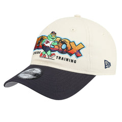 Boston Red Sox Youth 2026 Spring Training Fan Pack Batter 9TWENTY Adjustable Hat Stone/Navy