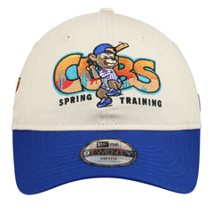 Chicago Cubs Youth 2026 Spring Training Fan Pack Batter 9TWENTY Adjustable Hat Stone/Royal