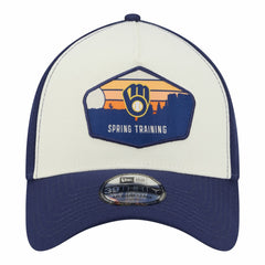 Milwaukee Brewers 2026 Spring Training Fan Pack Gradient 39THIRTY Flex Hat Stone
