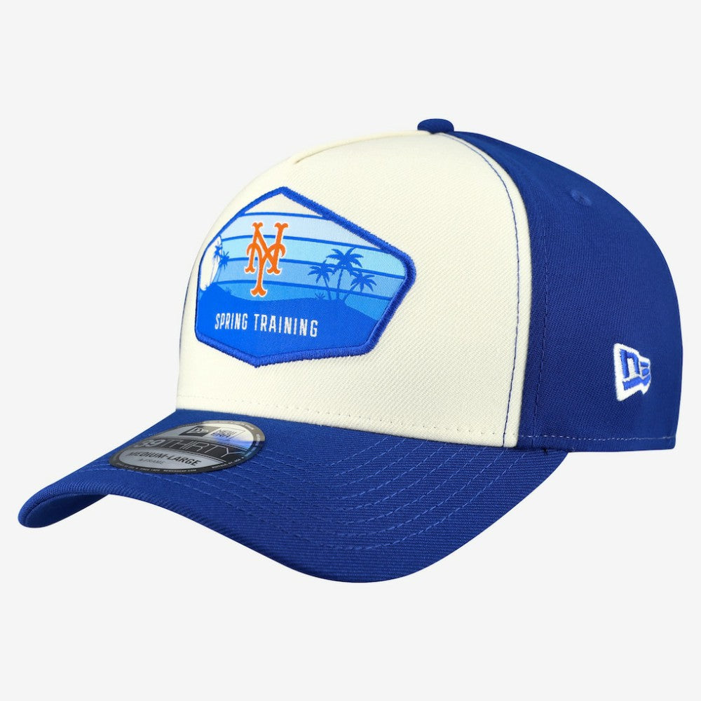 New York Mets 2026 Spring Training Fan Pack Gradient 39THIRTY Flex Hat Stone