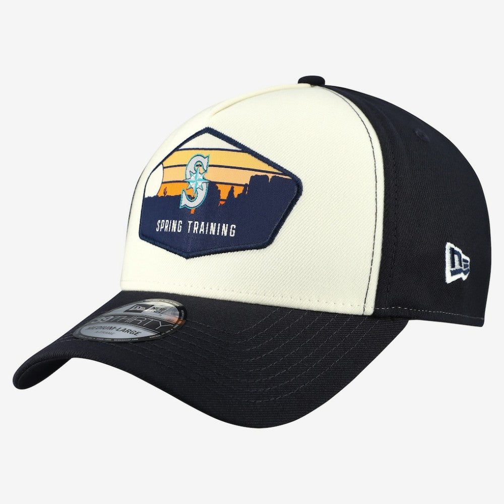 Seattle Mariners 2026 Spring Training Fan Pack Gradient 39THIRTY Flex Hat Stone