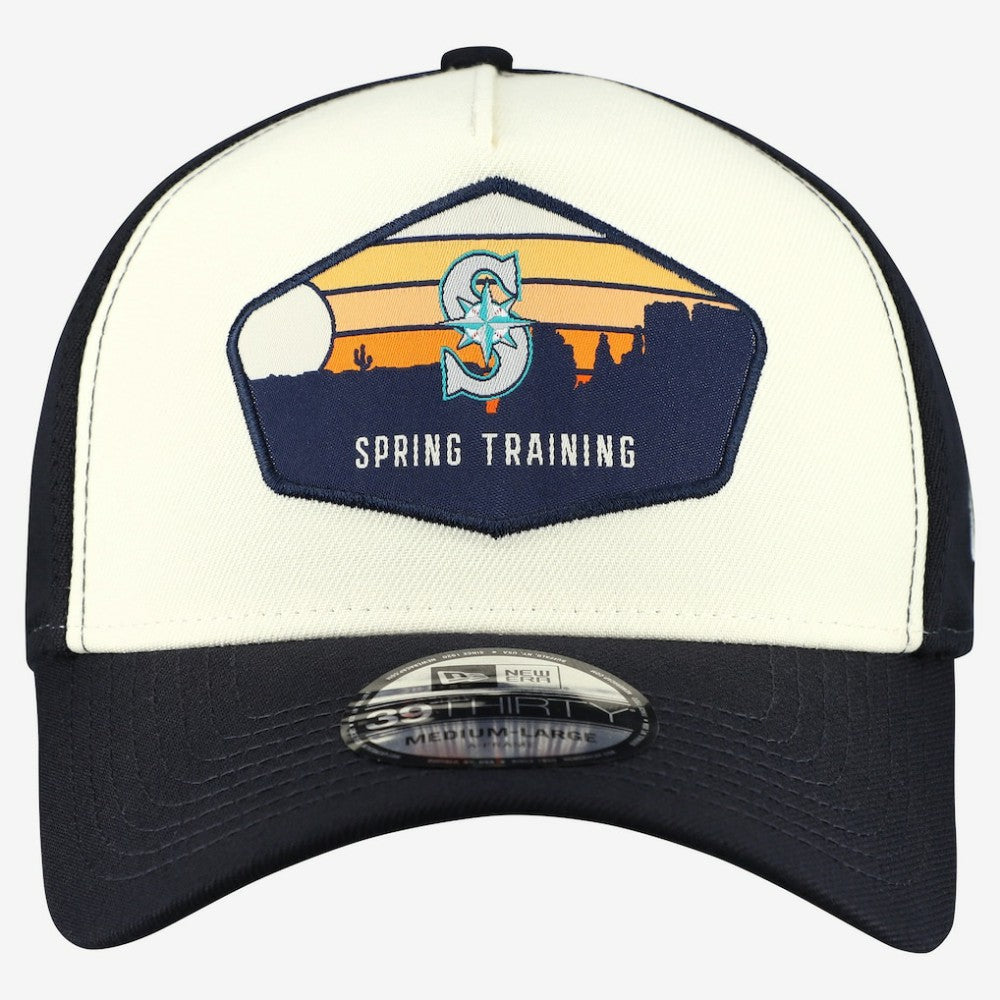 Seattle Mariners 2026 Spring Training Fan Pack Gradient 39THIRTY Flex Hat Stone