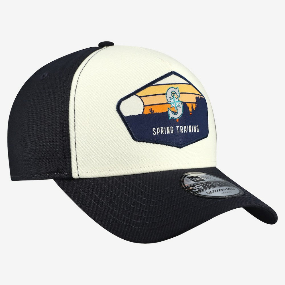 Seattle Mariners 2026 Spring Training Fan Pack Gradient 39THIRTY Flex Hat Stone