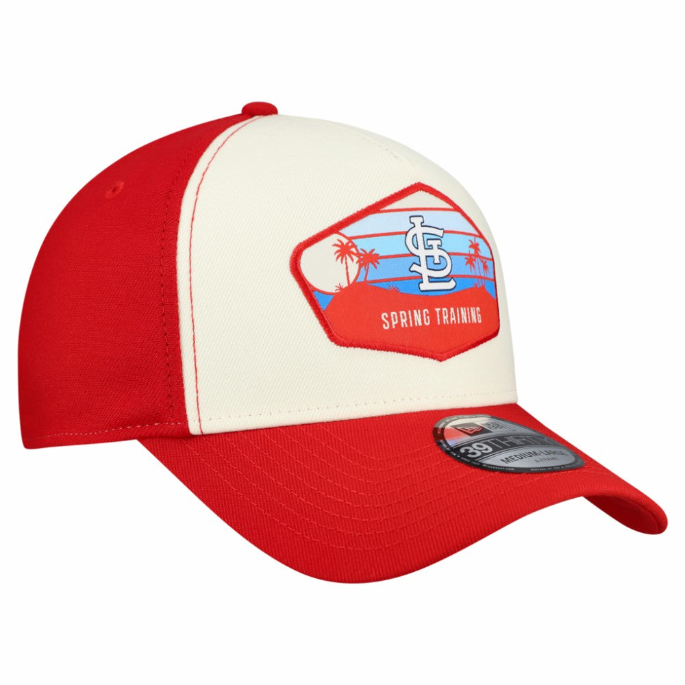 St. Louis Cardinals 2026 Spring Training Fan Pack Gradient 39THIRTY Flex Hat Stone