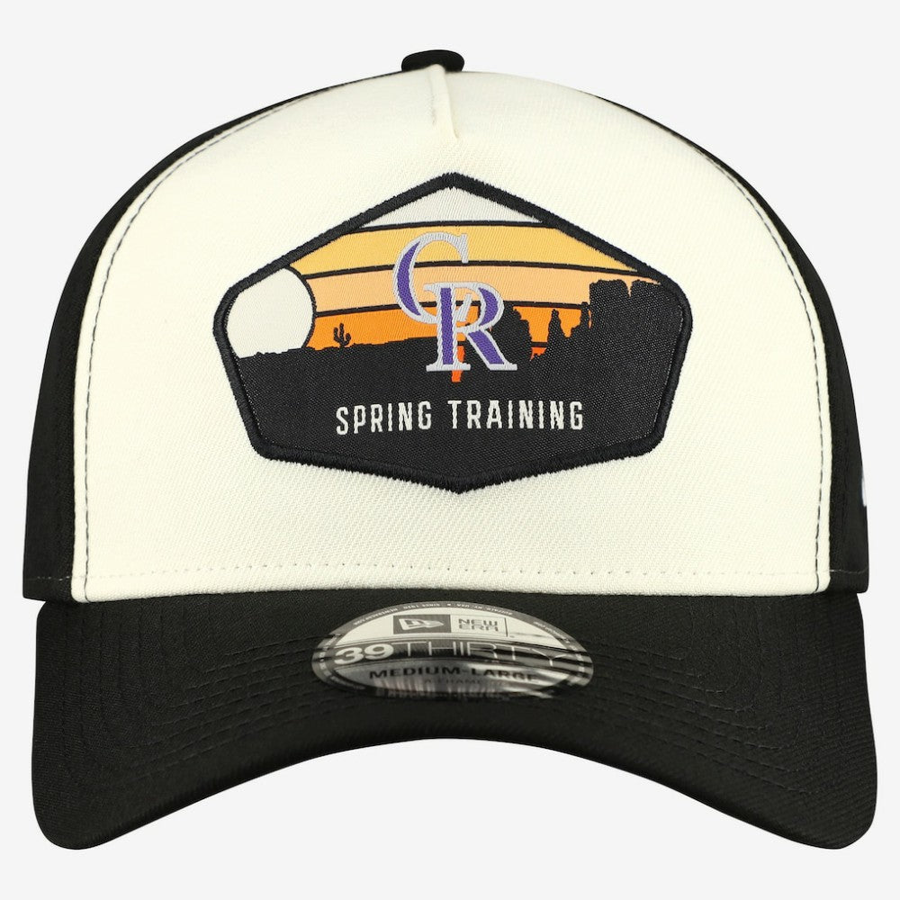 Colorado Rockies 2026 Spring Training Fan Pack Gradient 39THIRTY Flex Hat Stone