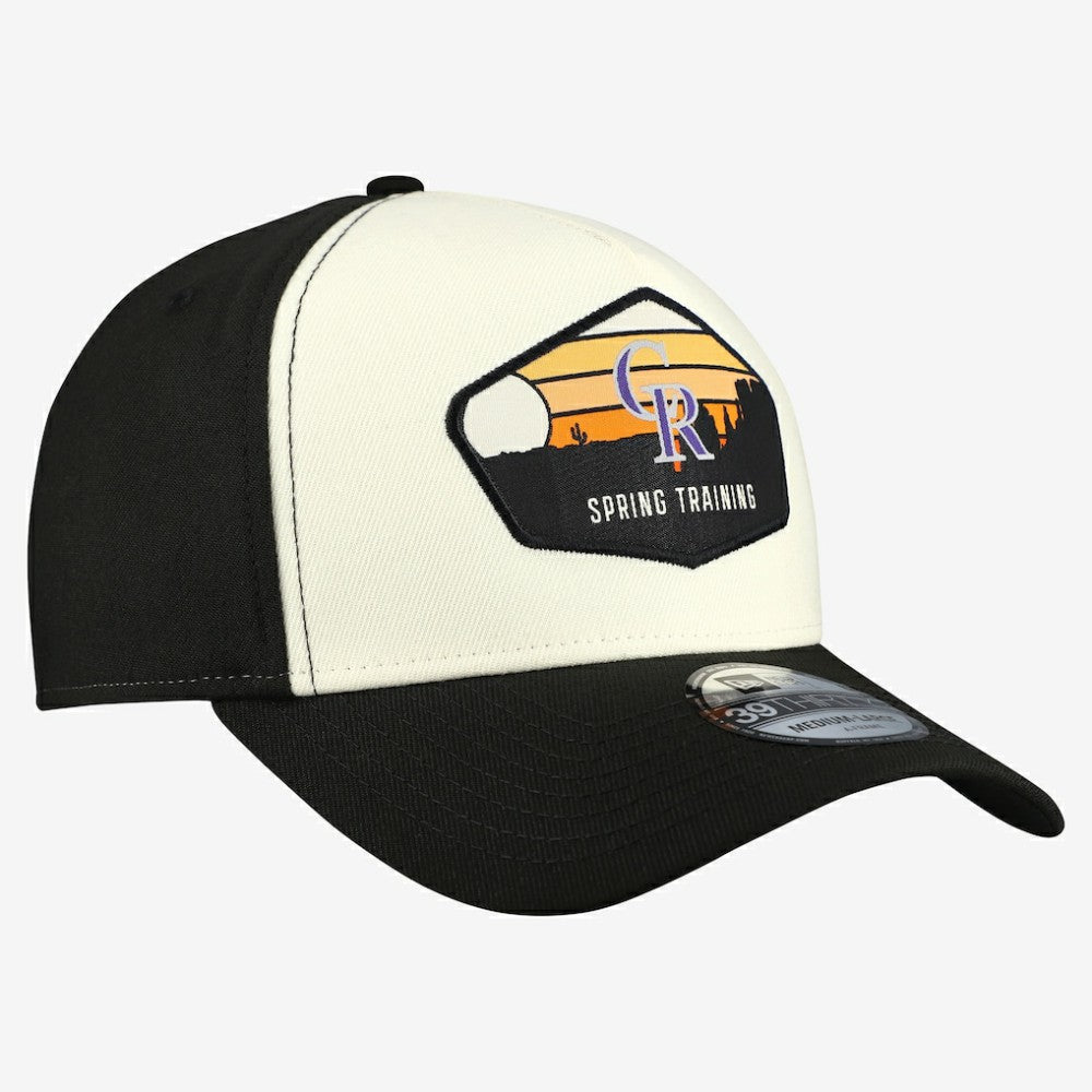 Colorado Rockies 2026 Spring Training Fan Pack Gradient 39THIRTY Flex Hat Stone
