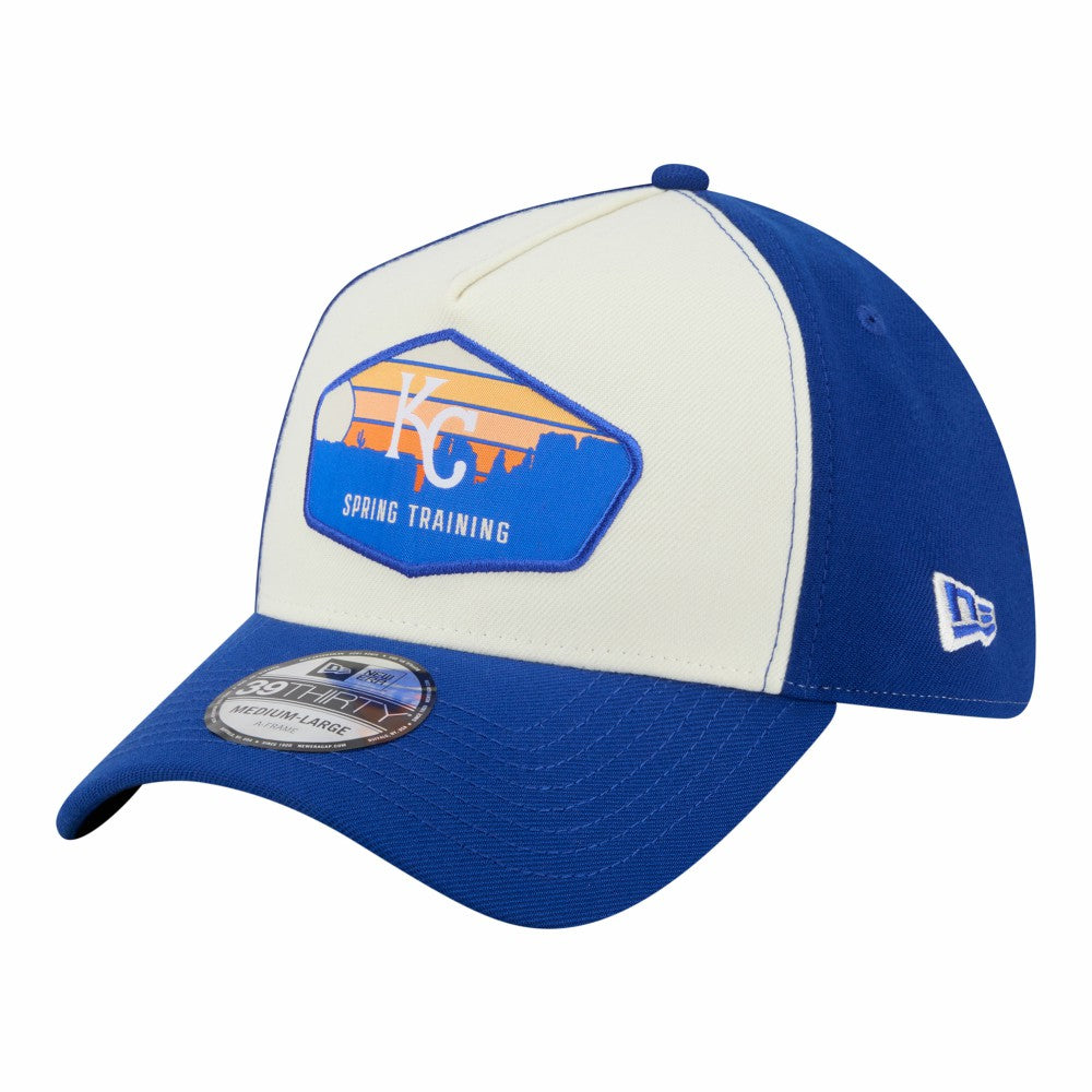 Kansas City Royals 2026 Spring Training Fan Pack Gradient 39THIRTY Flex Hat Stone
