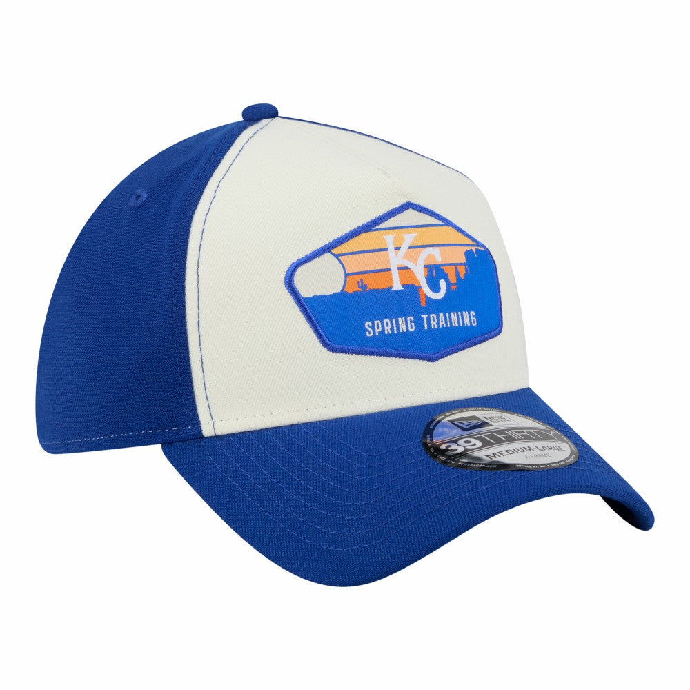 Kansas City Royals 2026 Spring Training Fan Pack Gradient 39THIRTY Flex Hat Stone