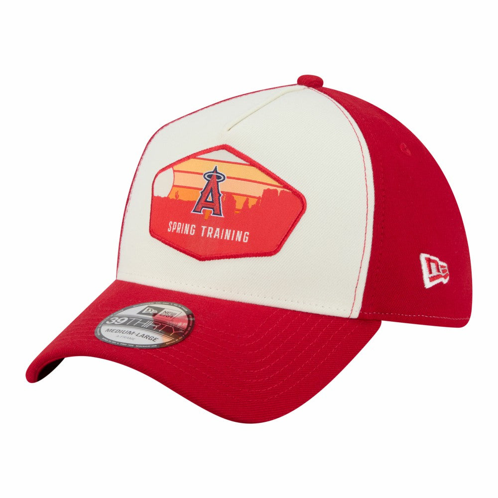 Los Angeles Angels 2026 Spring Training Fan Pack Gradient 39THIRTY Flex Hat Stone
