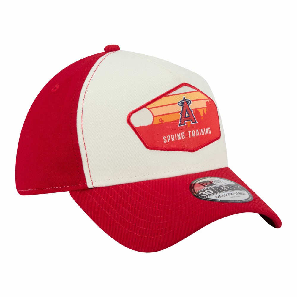Los Angeles Angels 2026 Spring Training Fan Pack Gradient 39THIRTY Flex Hat Stone
