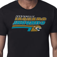 Jacksonville Jaguars Starter Logo Push Graphic T-Shirt - Black cheap