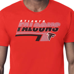 Atlanta Falcons Starter Logo Push Graphic T-Shirt - Red online