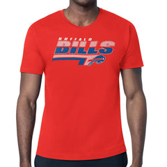Buffalo Bills Starter Logo Push Graphic T-Shirt - Red sale