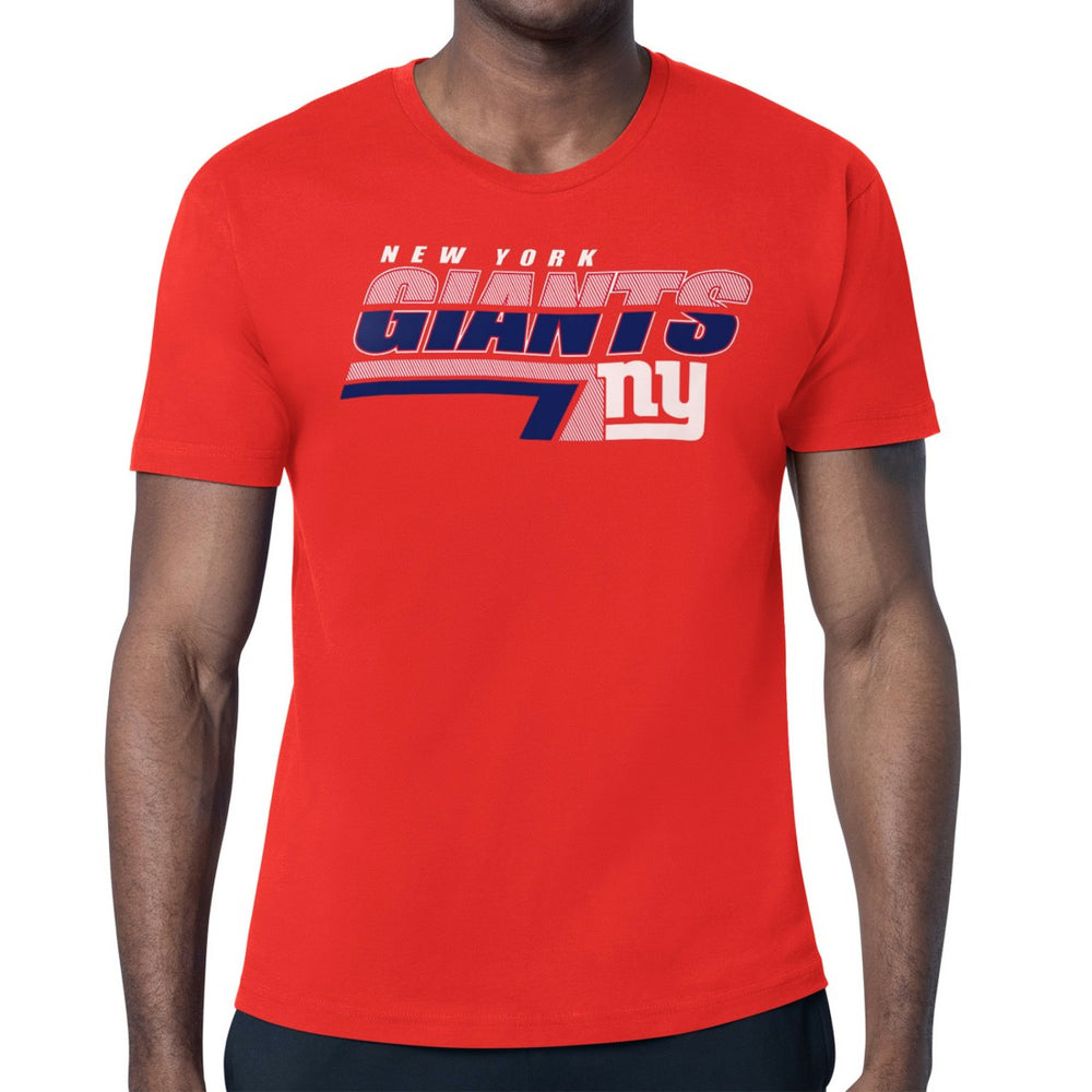 New York Giants Starter Logo Push Graphic T-Shirt - Red discount