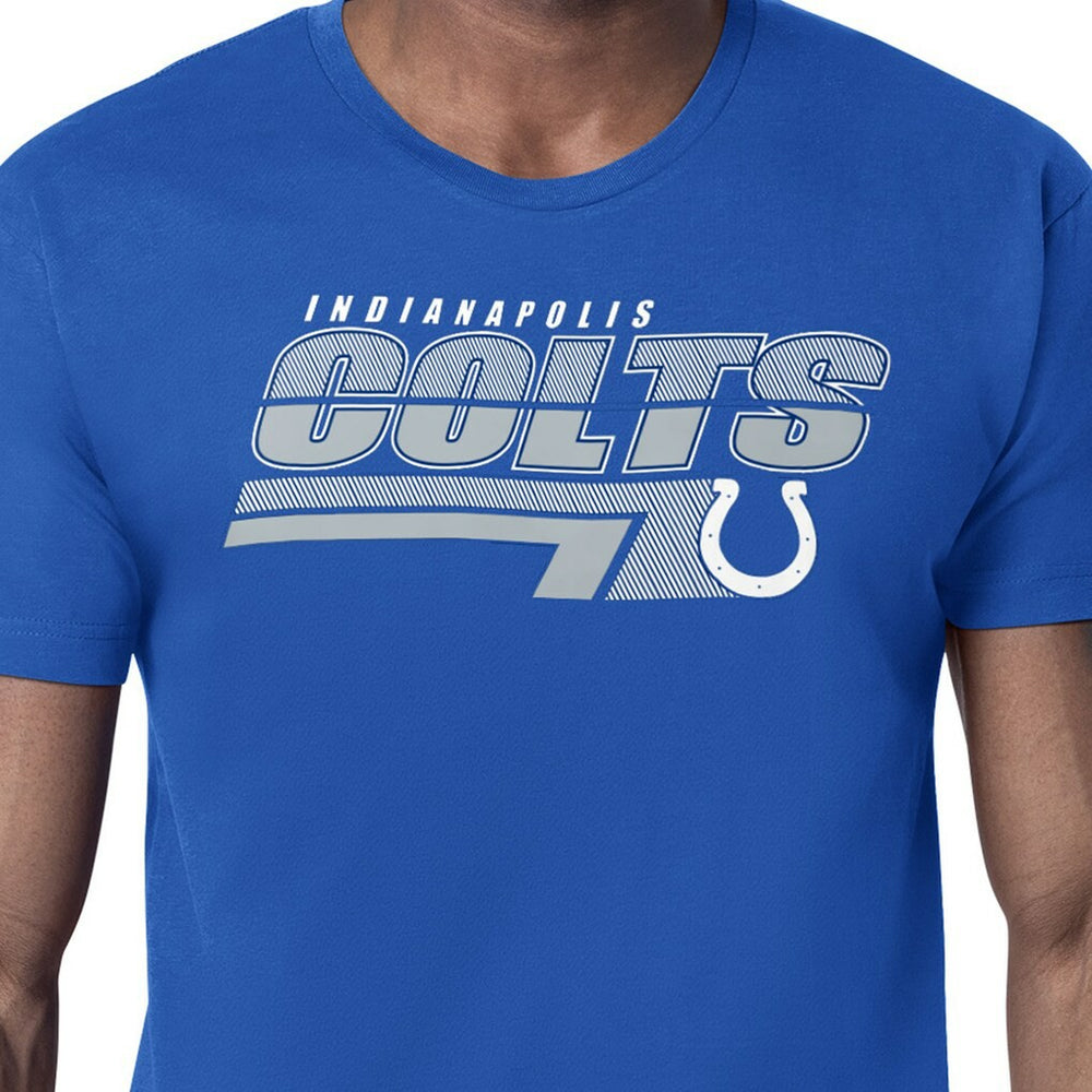 Indianapolis Colts Starter Logo Push Graphic T-Shirt - Royal online