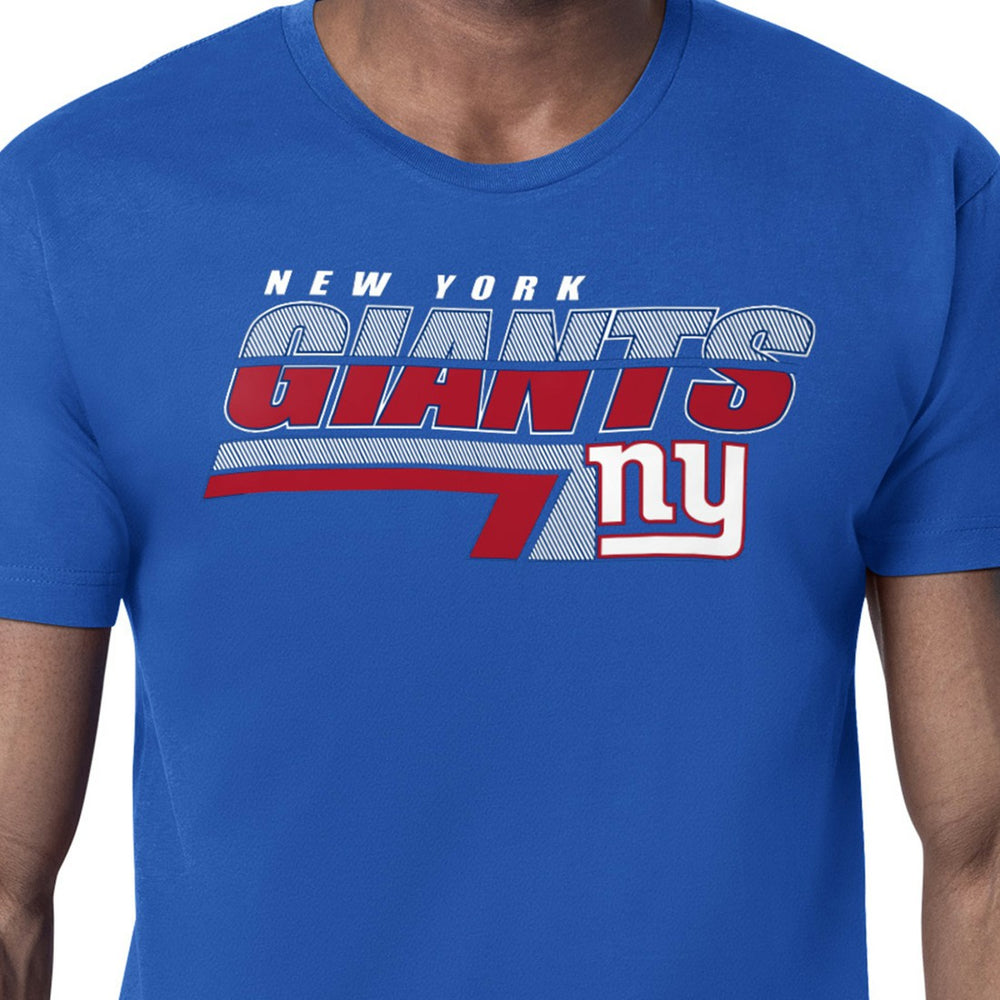 New York Giants Starter Logo Push Graphic T-Shirt - Royal on sale