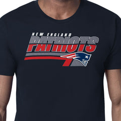 New England Patriots Starter Logo Push Graphic T-Shirt - Navy online