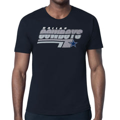 Dallas Cowboys Starter Logo Push Graphic T-Shirt - Navy outlet